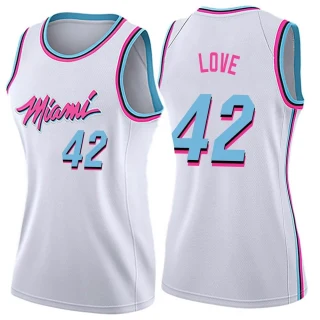 Women's Kevin Love Miami Heat White Swingman Jersey - City Edition