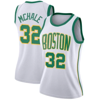 Women's Kevin Mchale Boston Celtics White Swingman 2018/19 Jersey - City Edition