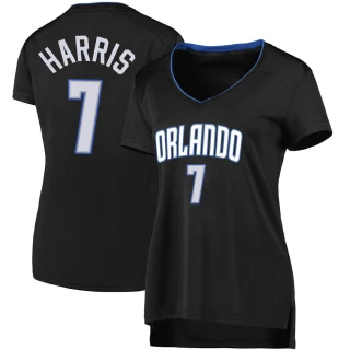 Women's Kevon Harris Orlando Magic Black Fast Break 2019 Jersey - Icon Edition