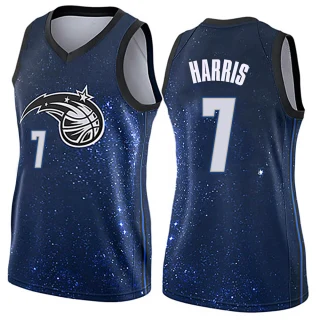 Women's Kevon Harris Orlando Magic Blue Swingman Jersey - City Edition