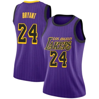 Women's Kobe Bryant Los Angeles Lakers Purple Swingman 2018/19 Jersey - City Edition