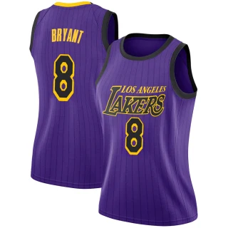 Women's Kobe Bryant Los Angeles Lakers Purple Swingman 2018/19 Jersey - City Edition