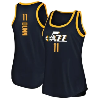 Women's Kris Dunn Utah Jazz Navy Fast Break Tank Jersey - Icon Edition