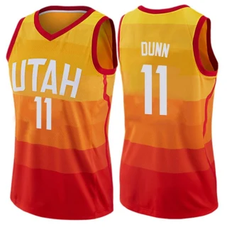 Women's Kris Dunn Utah Jazz Orange Swingman Jersey - City Edition