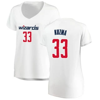 Women's Kyle Kuzma Washington Wizards White Fast Break Jersey - Association Edition