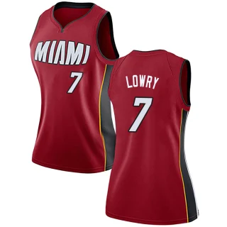 Women's Kyle Lowry Miami Heat Red Swingman Jersey - Statement Edition
