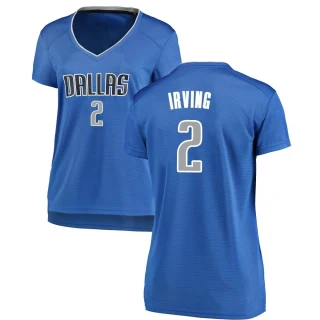 Women's Kyrie Irving Dallas Mavericks Royal Fast Break Jersey - Icon Edition