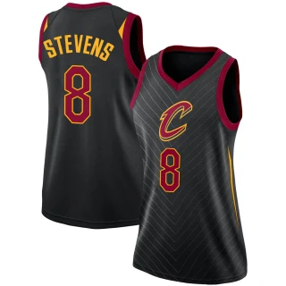 Women's Lamar Stevens Cleveland Cavaliers Black Swingman Jersey - Statement Edition