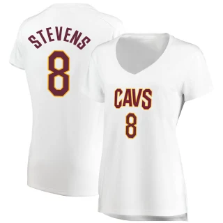 Women's Lamar Stevens Cleveland Cavaliers White Fast Break Jersey - Association Edition