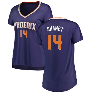 Women's Landry Shamet Phoenix Suns Purple Fast Break Jersey - Icon Edition