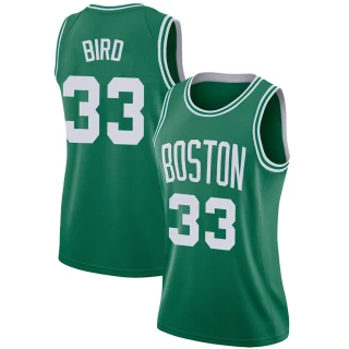 Women's Larry Bird Boston Celtics Green Swingman Jersey - Icon Edition