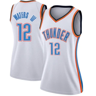 Women's Lindy Waters III Oklahoma City Thunder White Swingman Jersey - Association Edition