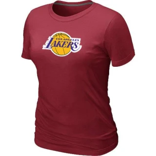 Women's Los Angeles Lakers Red Big & Tall Primary Logo T-Shirt -