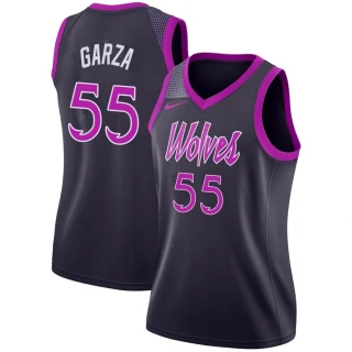 Women's Luka Garza Minnesota Timberwolves Purple Swingman 2018/19 Jersey - City Edition