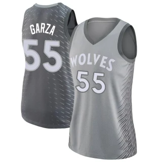 Women's Luka Garza Minnesota Timberwolves Swingman Silver Jersey - City Edition