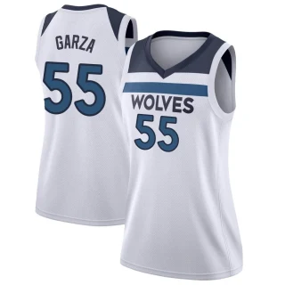 Women's Luka Garza Minnesota Timberwolves White Swingman Jersey - Association Edition