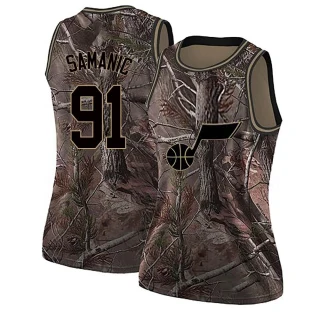 Women's Luka Samanic Utah Jazz Camo Swingman Realtree Collection Jersey