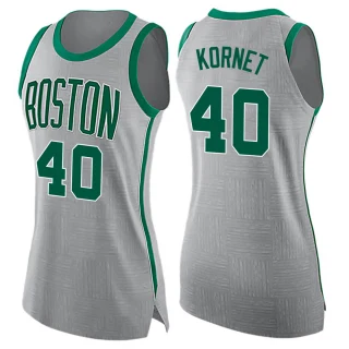 Women's Luke Kornet Boston Celtics Gray Swingman Jersey - City Edition