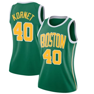 Women's Luke Kornet Boston Celtics Green Swingman 2018/19 Jersey - Earned Edition