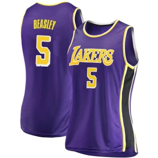 Women's Malik Beasley Los Angeles Lakers Purple Swingman 2018/19 Jersey - Statement Edition