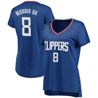 Women's Marcus Morris Sr. Los Angeles Clippers Royal Fast Break Jersey - Icon Edition