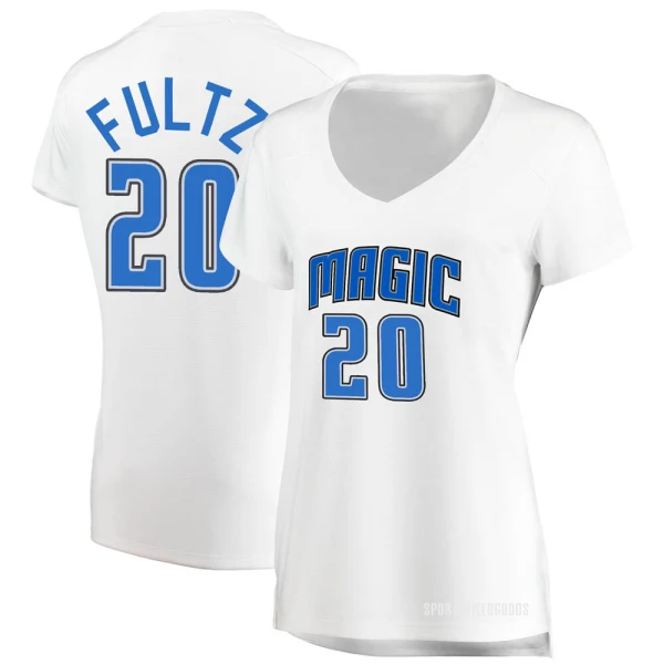 Women's Markelle Fultz Orlando Magic White Fast Break Jersey - Association Edition
