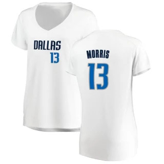 Women's Markieff Morris Dallas Mavericks White Fast Break Jersey - Association Edition