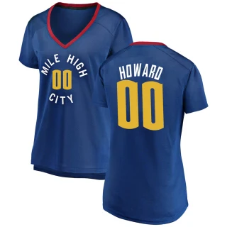Women's Markus Howard Denver Nuggets Blue Fast Break 2018/19 Jersey - Statement Edition