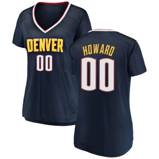 Women's Markus Howard Denver Nuggets Navy Fast Break 2018/19 Jersey - Icon Edition
