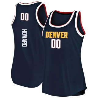 Women's Markus Howard Denver Nuggets Navy Fast Break 2019/20 Tank Jersey - Icon Edition