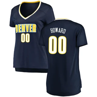 Women's Markus Howard Denver Nuggets Navy Fast Break Jersey - Icon Edition