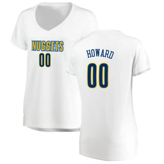 Women's Markus Howard Denver Nuggets White Fast Break Jersey - Association Edition