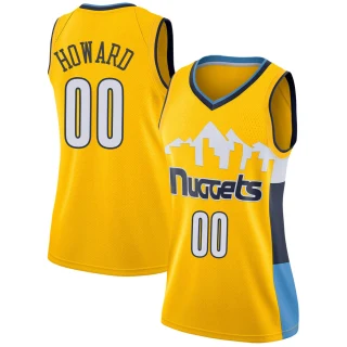 Women's Markus Howard Denver Nuggets Yellow Swingman Jersey - Statement Edition