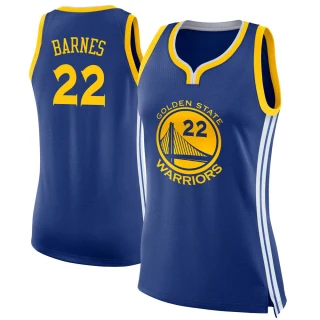 Women's Matt Barnes Golden State Warriors Blue Swingman Jersey - Icon Edition
