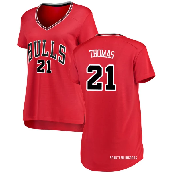 Women's Matt Thomas Chicago Bulls Red Swingman Jersey - Icon Edition