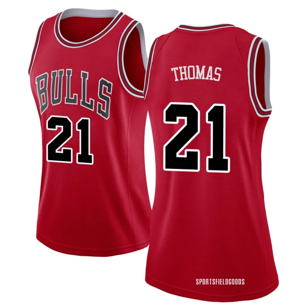 Women's Matt Thomas Chicago Bulls Red Swingman Jersey - Icon Edition
