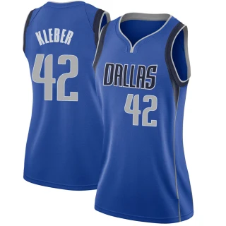 Women's Maxi Kleber Dallas Mavericks Royal Swingman Jersey - Icon Edition
