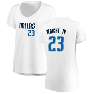 Women's McKinley Wright IV Dallas Mavericks White Fast Break Jersey - Association Edition