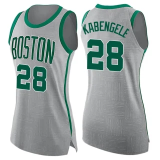 Women's Mfiondu Kabengele Boston Celtics Gray Swingman Jersey - City Edition
