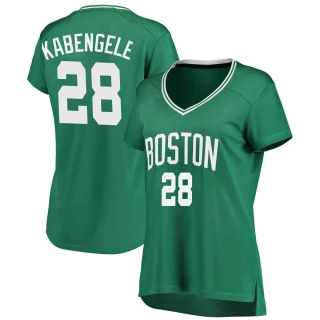 Women's Mfiondu Kabengele Boston Celtics Green Fast Break Icon Edition Jersey