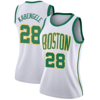 Women's Mfiondu Kabengele Boston Celtics White Swingman 2018/19 Jersey - City Edition