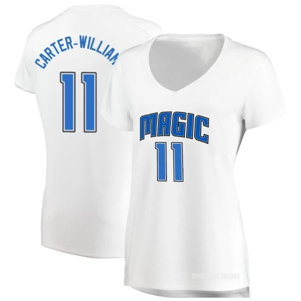 Women's Michael Carter-Williams Orlando Magic White Fast Break Jersey - Association Edition