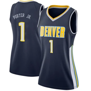 Women's Michael Porter Jr. Denver Nuggets Navy Swingman Jersey - Icon Edition