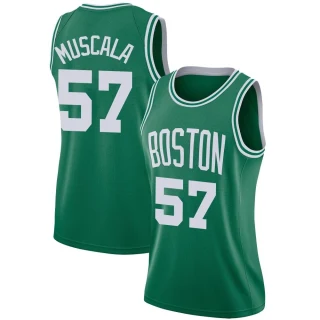 Women's Mike Muscala Boston Celtics Green Swingman Jersey - Icon Edition