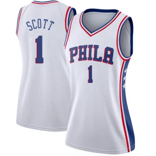 Women's Mike Scott Philadelphia 76ers White Swingman Jersey - Association Edition