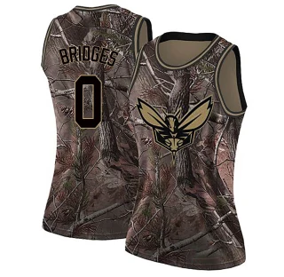 Women's Miles Bridges Charlotte Hornets Camo Swingman Realtree Collection Jersey