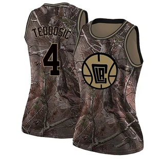 Women's Milos Teodosic Los Angeles Clippers Camo Swingman Realtree Collection Jersey