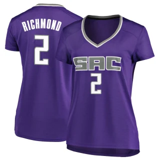 Women's Mitch Richmond Sacramento Kings Purple Fast Break Jersey - Icon Edition