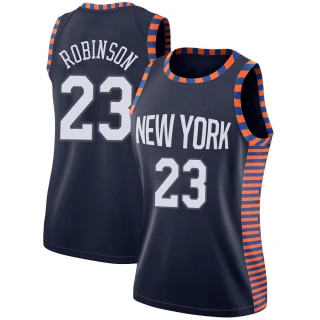Women's Mitchell Robinson New York Knicks Navy Swingman 2018/19 Jersey - City Edition