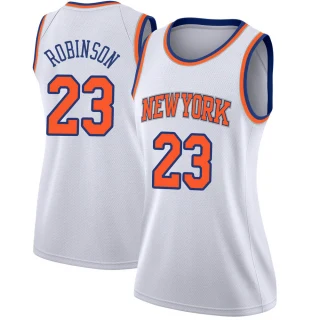 Women's Mitchell Robinson New York Knicks White Swingman Jersey - Association Edition